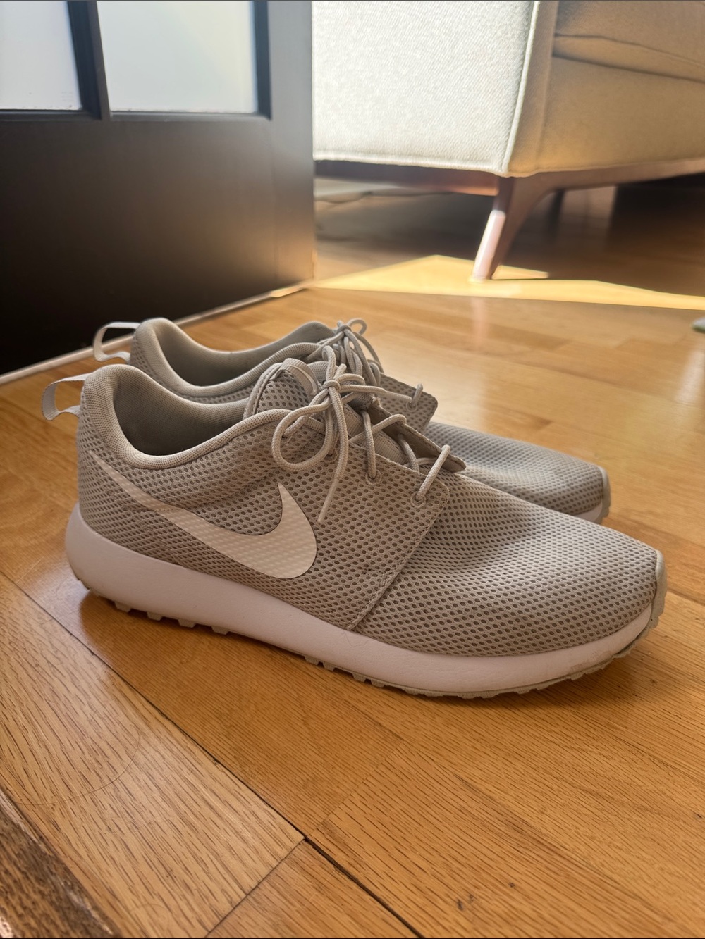 Nike Men’s Roshe Golf Shoe -  Light Grey